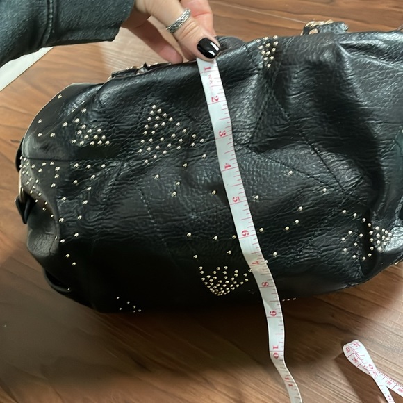 Gold Studded Chain Bag - Picture 9 of 11